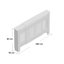 Milton Adjustable Radiator Cover