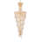Sterns 38-Light Glam Flush Mount-23083915-23083910