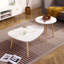 Table basse en forme d'œuf