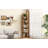Rattan Corner Bookshelf Stand-1779104281