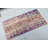 Handmade Vintage Turkish Runner Rug: Unique Bohemian Decor for Hallways and Walls