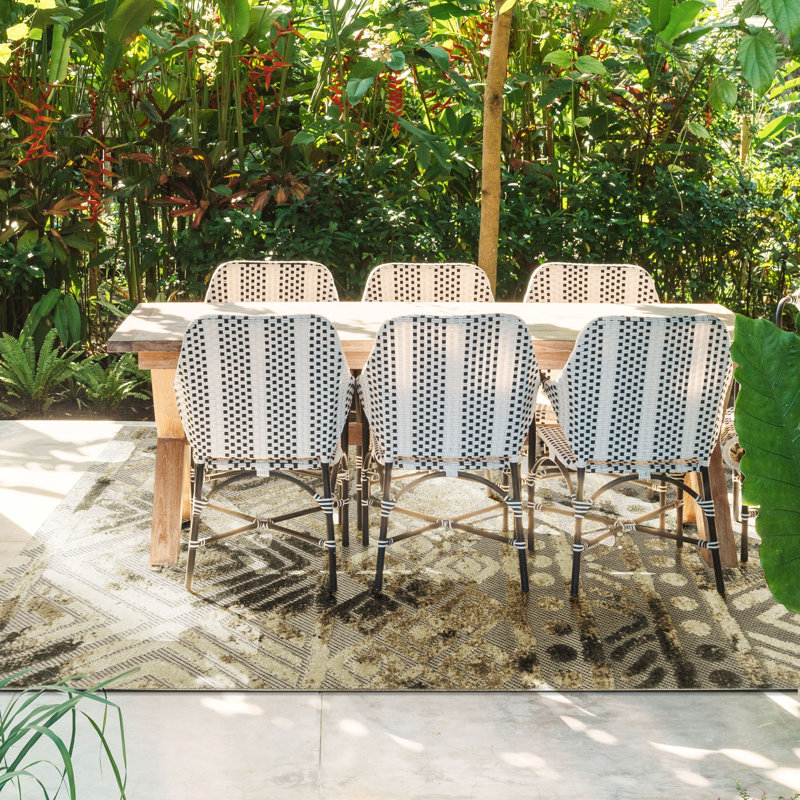 Missouri Moroccan Indoor / Outdoor Area Rug, Rectangle 120cm x 170cm