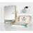 Scallop Edge Rectangle Mirror
