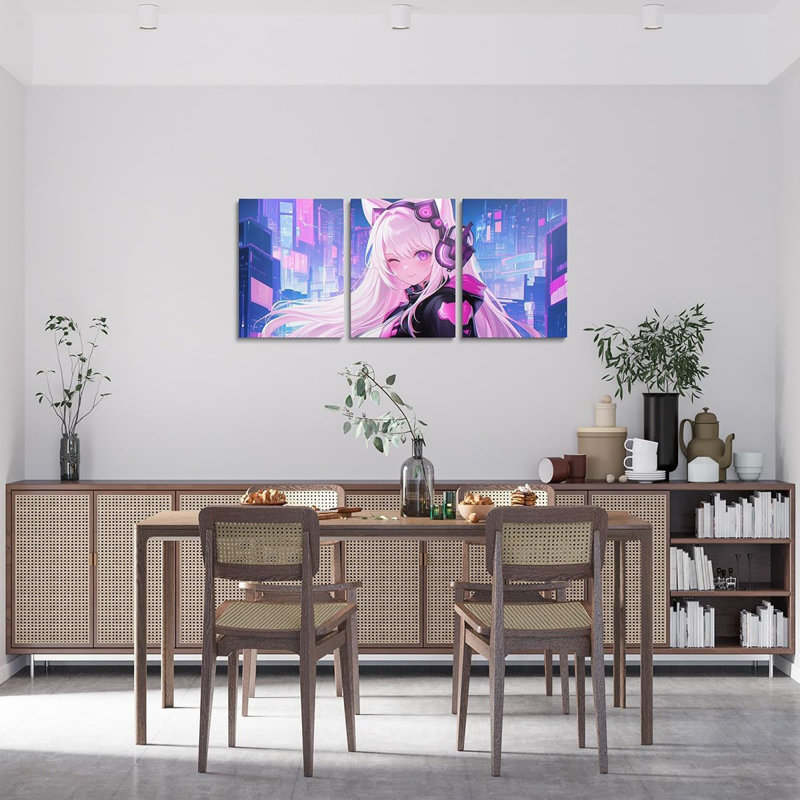 3 Piece Wrapped Canvas Print