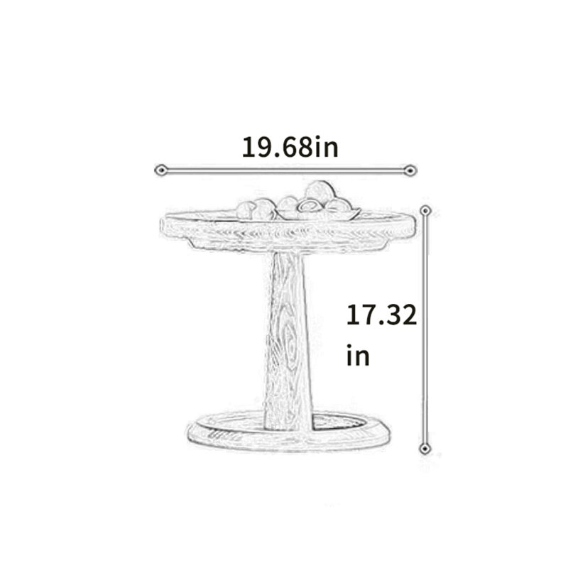 Simple Style Coffee Table with Spacious Top