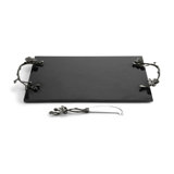Black Orchid 18" L Cheese Board with Knife