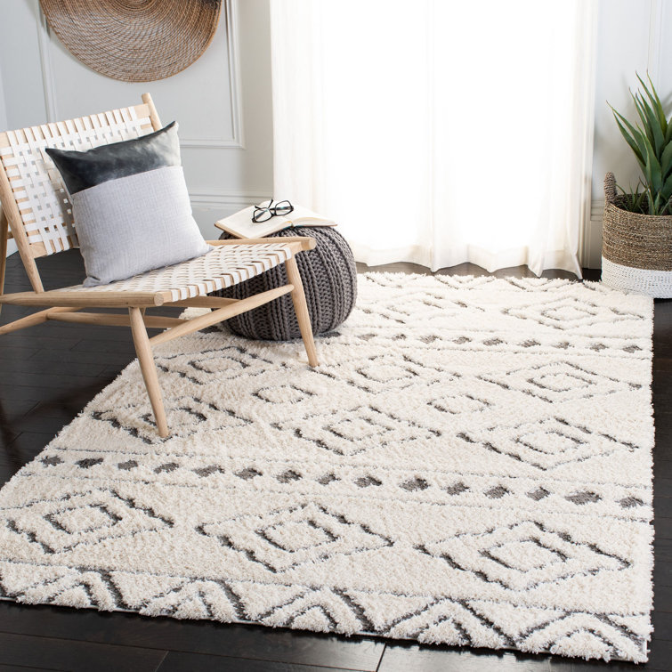 Albers Sparta Shag Geometric Indoor/Outdoor Rug