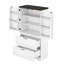 Armoire de cuisine avec 6 tablettes suspendues-11923410
