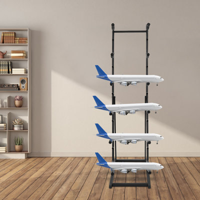 6 Tiers Airplane Model Storage Rack Model Airplane Display Holder