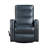 Upholstered Swivel Glider Recliner Chair For Living Room, Office With Faux Leather And 360-Degree Rotation, Perfect For Comfort And Style.-1075568242
