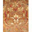 Tapis brun en laine noué à la main de conception unique 6 pi 3 po x 8 pi 9 po Datwan