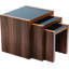Freelar Glass Top Nesting Tables