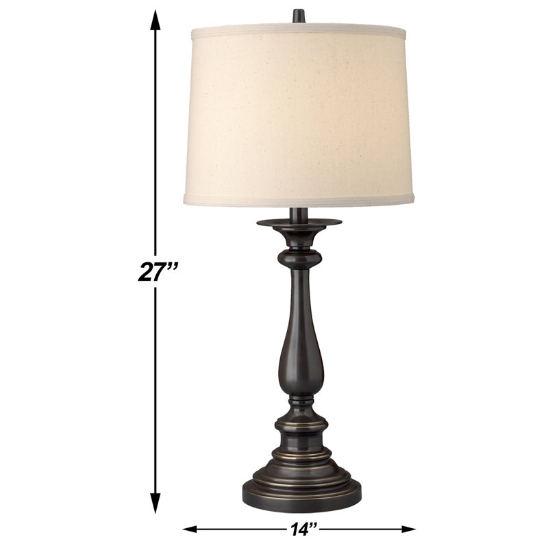 Kings Arms 27" Madison Bronze Table Lamp