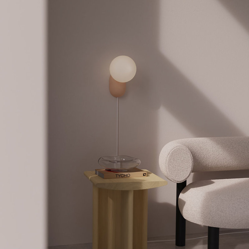 Cantilever Wall Light, Peach
