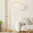 70'' Modern Arc Dimmable Floor Lamp with Remote Control for Living Room-72829695