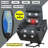 Upholstered Heated Massage Chair-1884018511