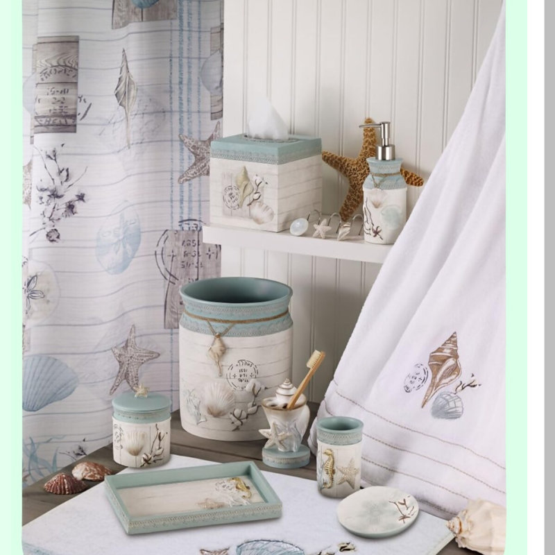 Farmhouse Soft Cotton Fingertip Towel - Absorbent Bathroom Accessory Collection
