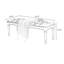 Banc long en cuir bleu pour chambre à coucher et vestibule-1051311115-1051311112