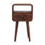 30cm W Solid Wood Bedside Table