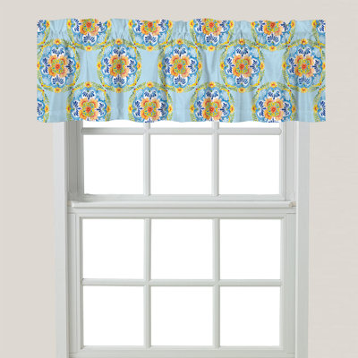 Caeci-Jane Floral Tailored Window Valance