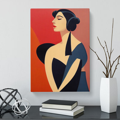 Portrait Woman Vol.4 - Wrapped Canvas