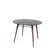 Tronk Round Glass Top Dining Table