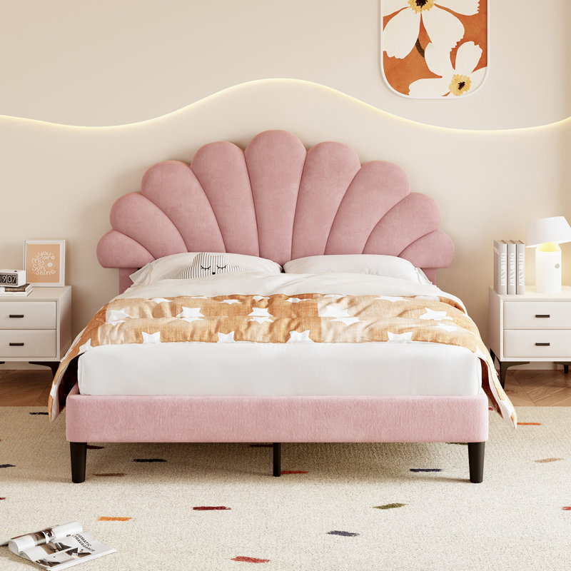 Bed, Double (4'6), Pink