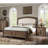 Transitional Rustic Three-Drawer Nightstand