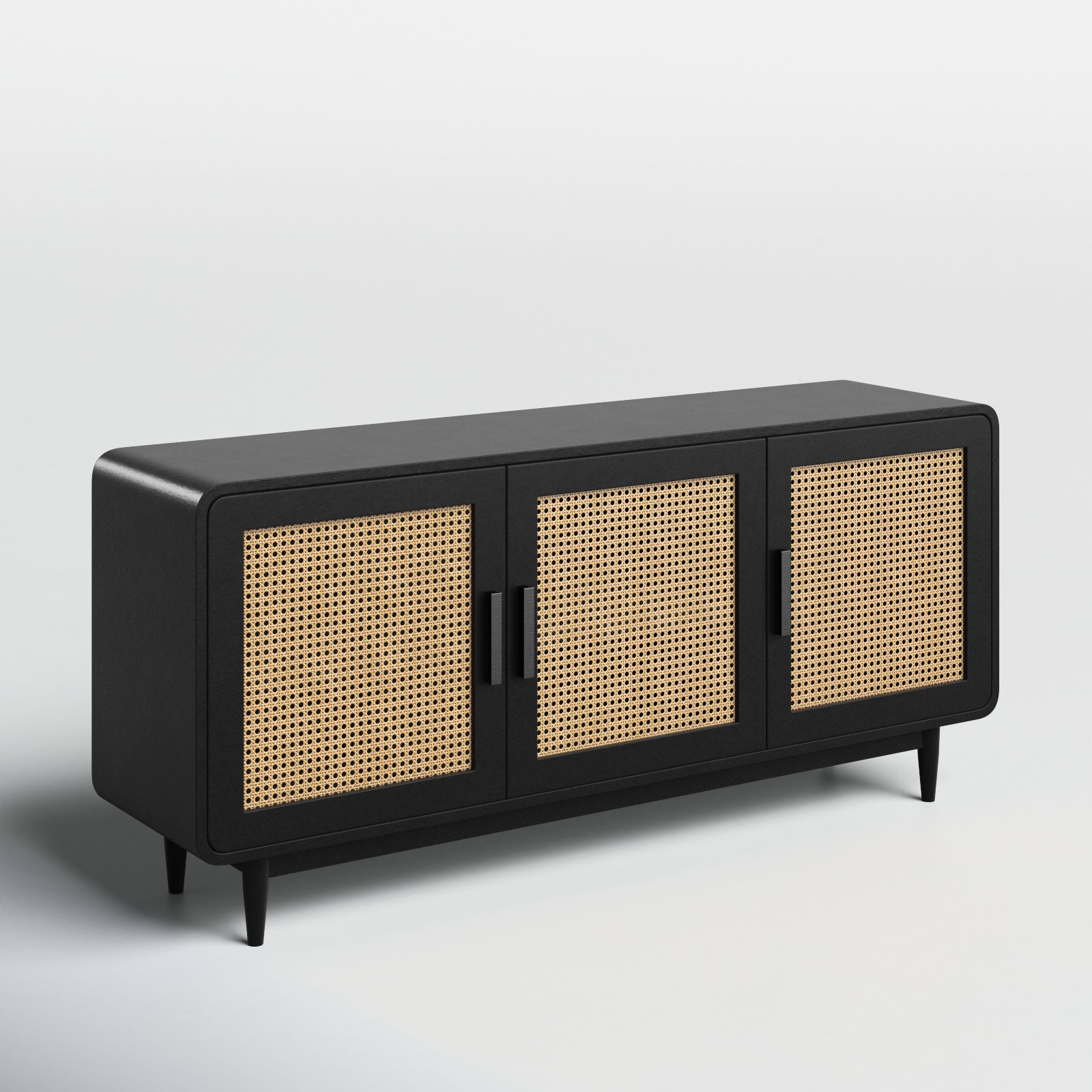 Mango Rattan Sideboard