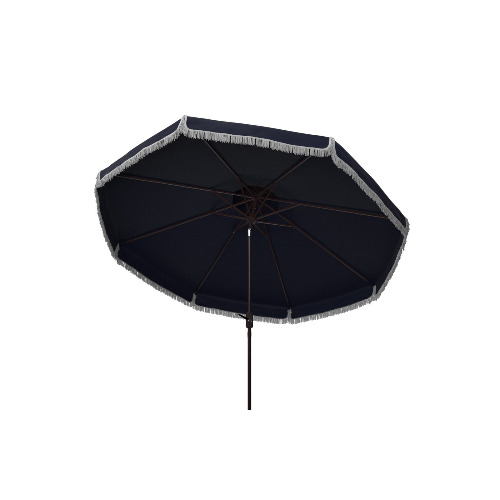 Tyler 101.18'' Outdoor Umbrella, Navy/White