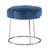 Bonview Flower Upholstered Velvet Metal Accent Stool-2026025185