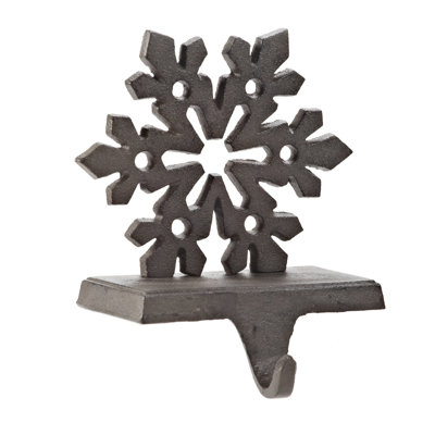 Porte-chaussette de Noël flocon de neige