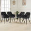 Runkle Upholstered Velvet Dining Chair with Arm-690533903