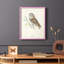 «Little Owl», reproduction encadrée - bois massif-689037424-689037431