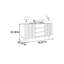 Buffet de rangement multifonctionnel de style médiéval
