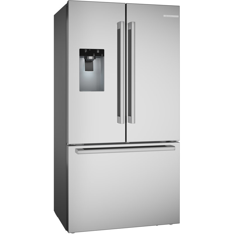 500 Series Free-Standing Fridge-Freezer, Stainless Steel