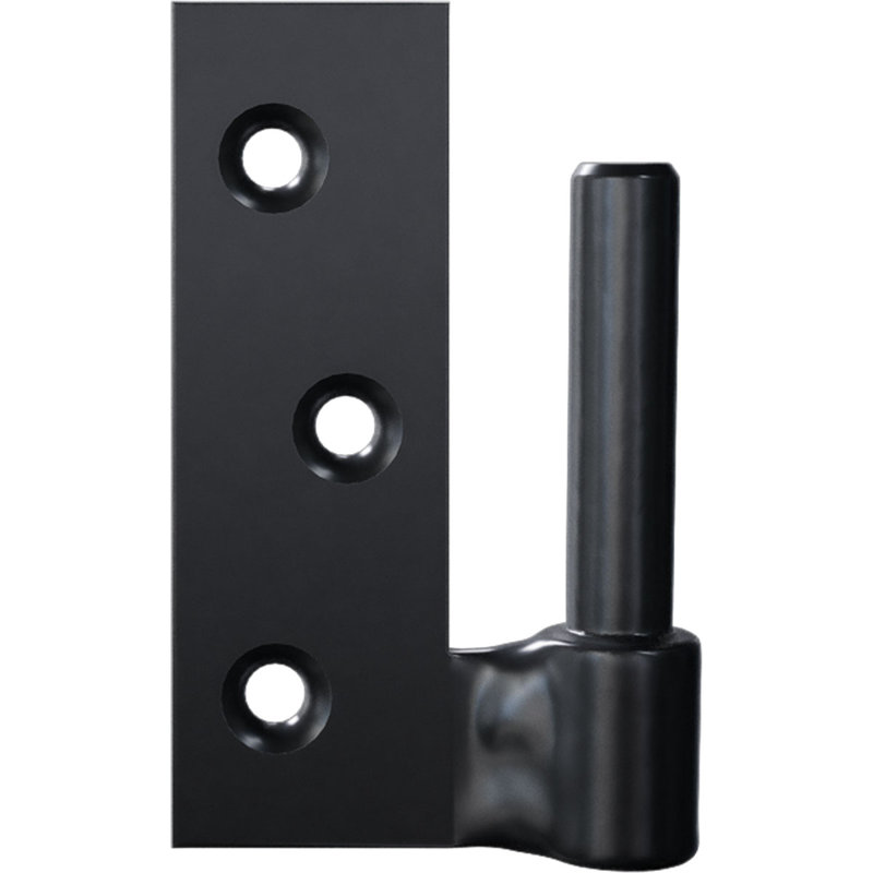 Pintel SteelTek Jamb (vendu par paire), H 2 po x l 3,25 po x P 0,625 po