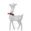 Mesh Christmas Reindeers Lighted Display Set-1870032128