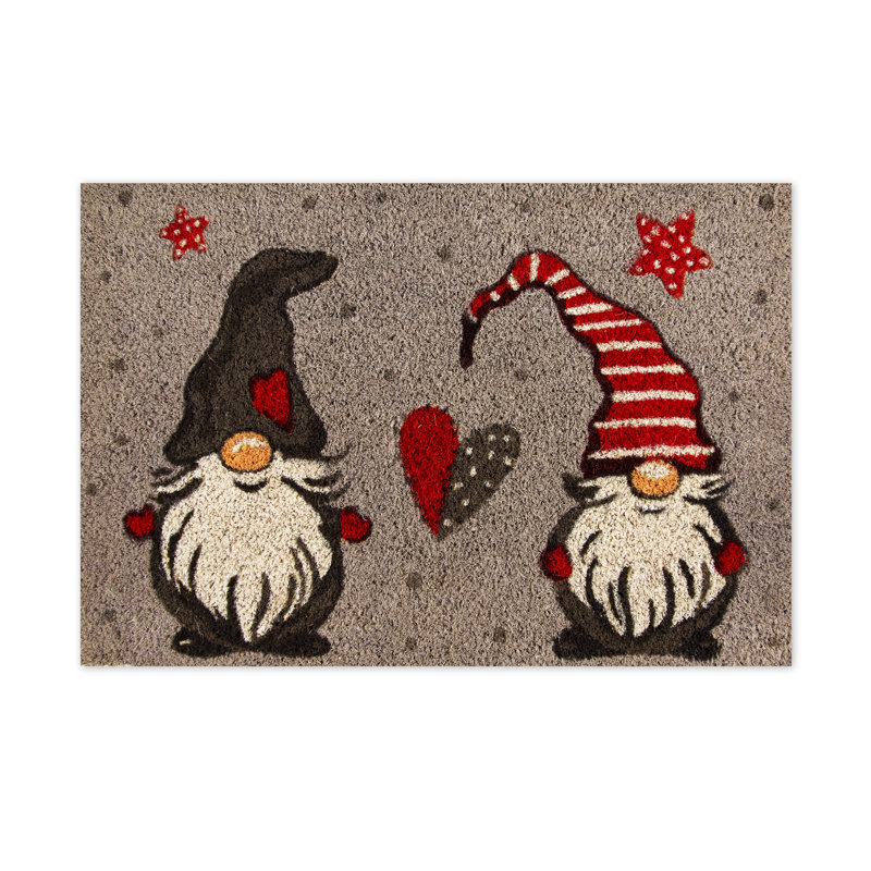 Gnomo Non-Slip Christmas Indoor Doormat