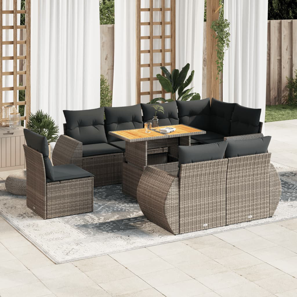 Gartensofa Fowlerton mit Kissen