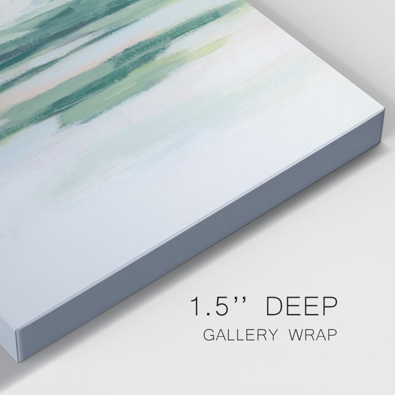 Toile tendue Mossy Inlet I-Gallery, H 16 po x l 16 po x P 1,5 po