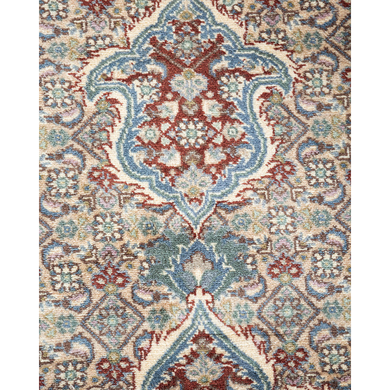 Classic One-of-a-Kind 8' X 9'9" Hand Knotted Area Rug