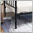 Durable Metal Daybed Frame With Headboard, Twin Size, Black, Multifunctional Mattress Foundation And Sofa