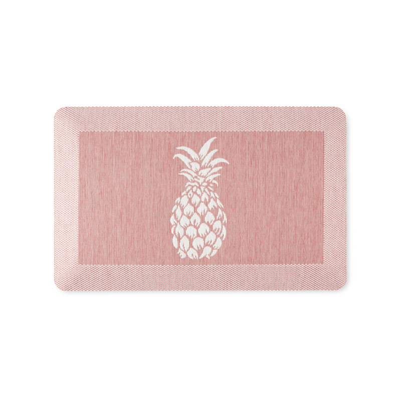 Tapis de cuisine Martha Anoha, Rectangle 19,6 po x 32 po, Rouge épice