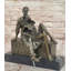 Sculpture en bronze Relaxed Couple