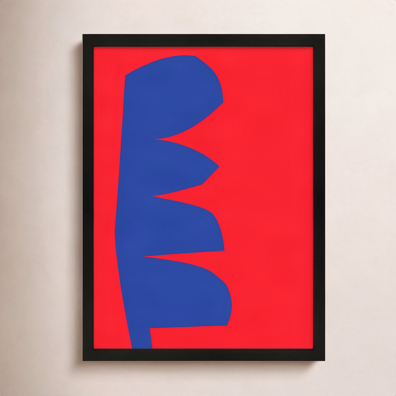 Avida "Process 3" Print by Michael Kempen, Black, 25" H x 20" W x 1.25" D