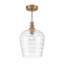 Luminaire suspendu réglable en verre d'eau en laiton, luminaire suspendu simple