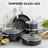 GreenPan SearSmart Healthy Ceramic Nonstick 10 Piece Cookware Set