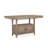 Extendable Counter Height Dining Table With 4 Counter Chairs And Buffet-2139399938-2139399949