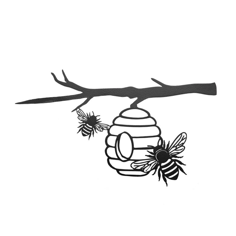 Tree Spike Silhouette - Beehive